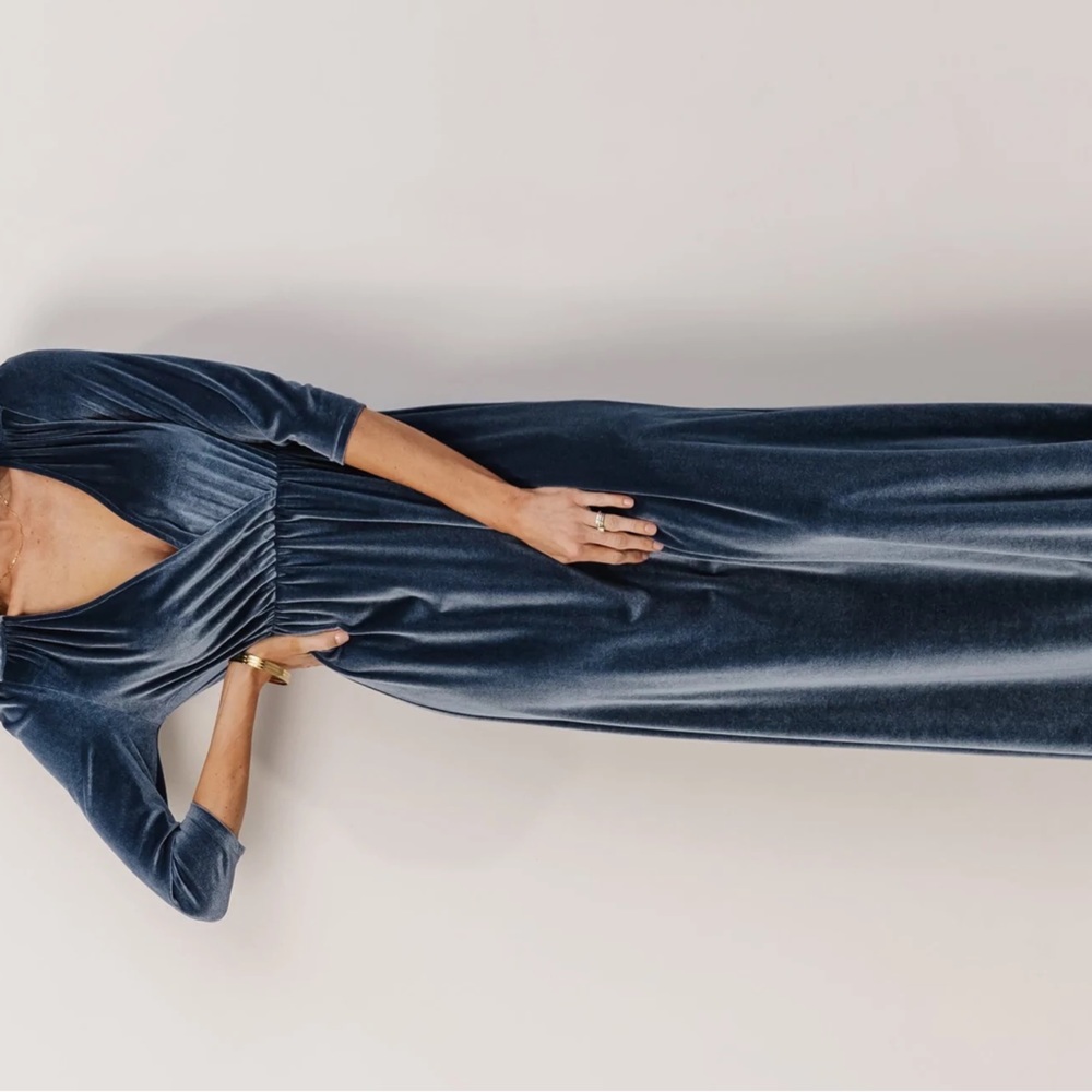 Balticborn Sofia Velvet Maxi Dress size small